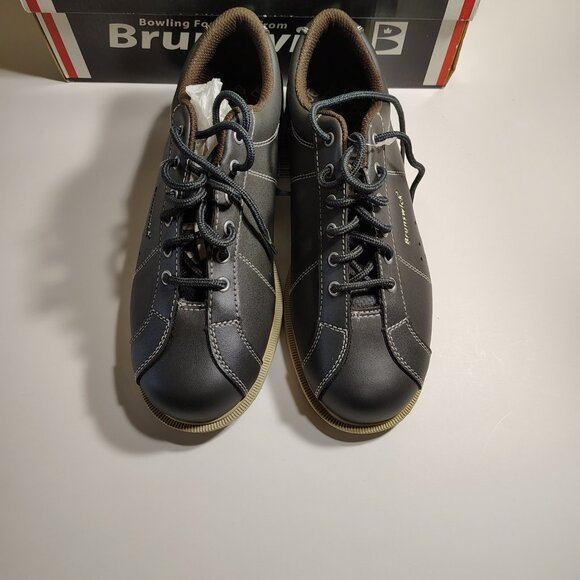 Brunswick Men's Striker Bowling Shoes Charcoal Gray Cushioned Size 8 - Picture 4 of 13